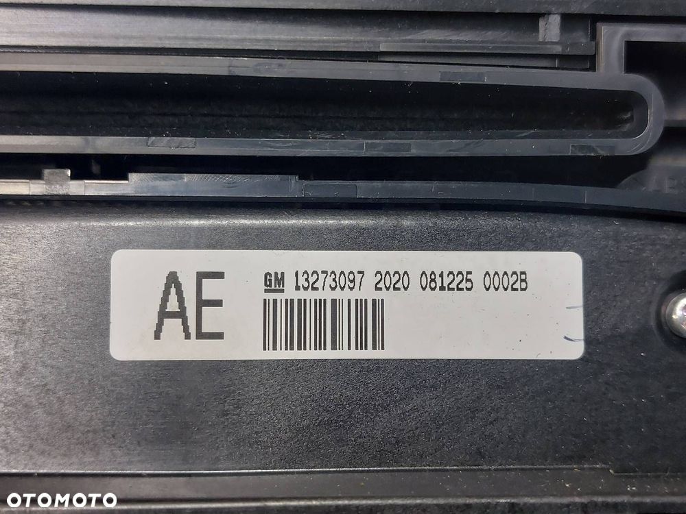 RADIO ODTWARZACZ + PANEL NAWIEWU WYŚWIETLACZ INSIGNIA A 13315944 13273256 - 4