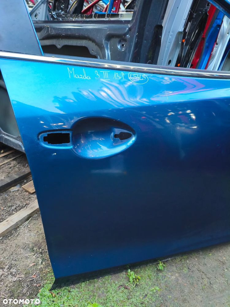 MAZDA 3 2013r- DRZWI PRAWE PRZEDNIE PRZÓD POZNAŃ GIEŁDA R130 - 2