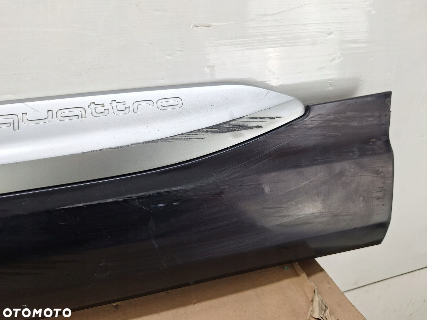 LISTWA NAKŁADKA DRZWI AUDI Q7 4M 4M0 ORYGINAŁ OE S-LINE - 2