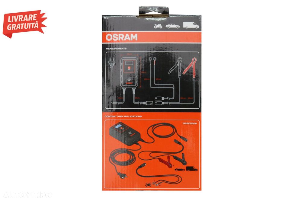 Redresor auto Osram BATTERYcharge 906 OEBCS906- livrare gratuita - 7