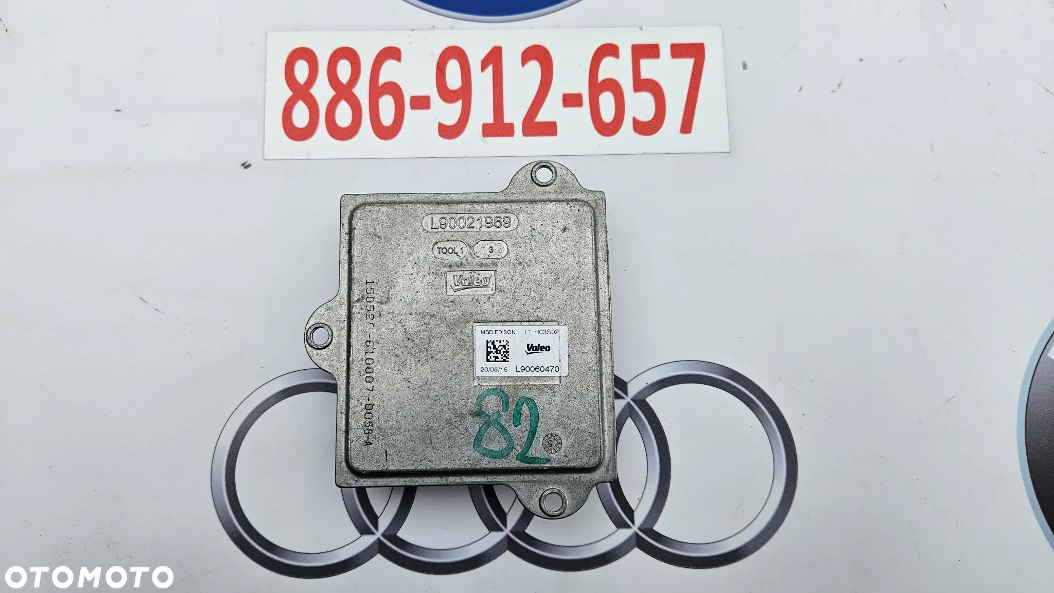 Ford Kuga II III MK2 Galaxy MK3 S-Max Grand C-Max Mondeo MK5 Fusion  Range Rover Vogue L405 Discovery  Bmw X1 E84 i3 Z4 II E89   Smart Forfour II 453 Przetwornica moduł led L90021969 L90060470 - 5