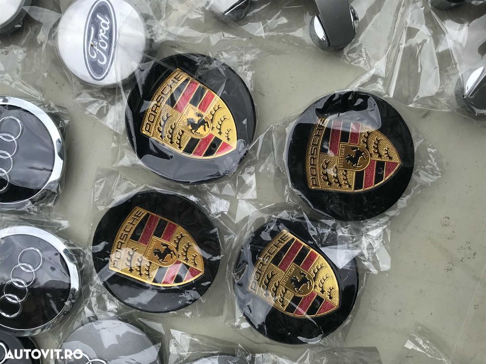 Capace Jante roti  Mercedes BMW AUDI 61mm 68mm - 3