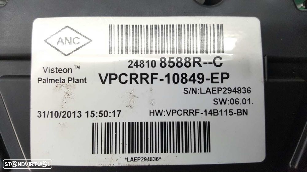 QUADRANTE RENAULT CLIO IV DYNAMIQUE - 2