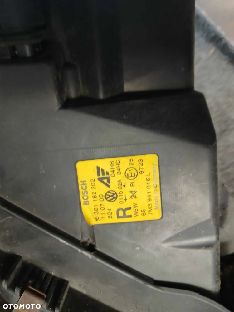 Volkswagen SHARAN Lampa przednia lewa, prawa - 10