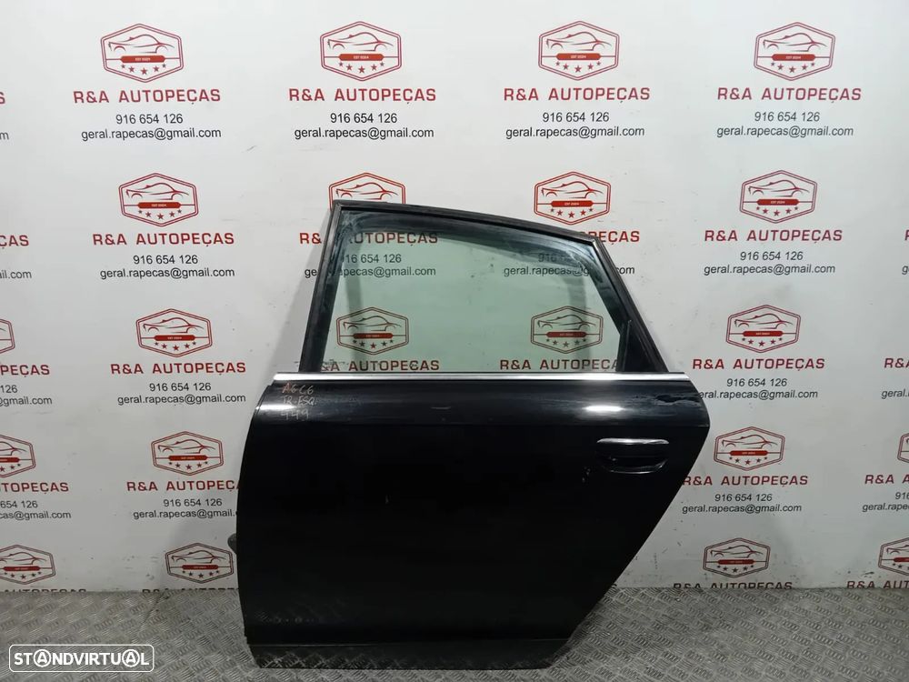 Porta Trás Traseiro Esquerdo Audi A6 C6 Sedan Original - 1