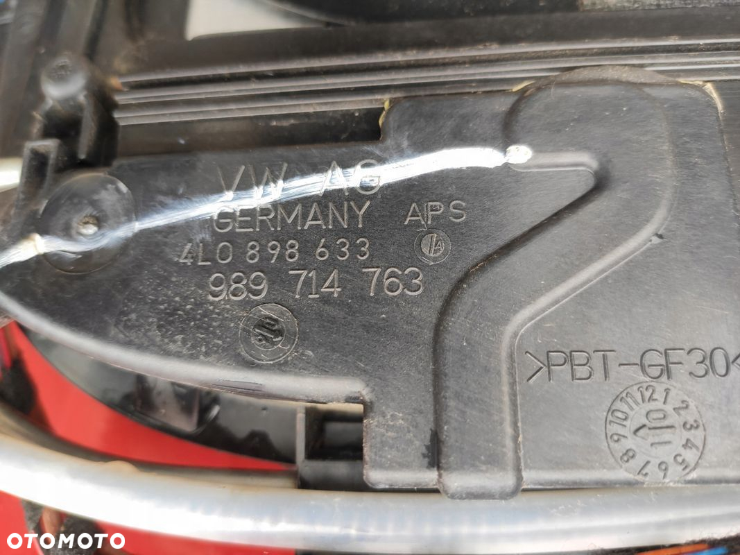 AUDI Q7 4L LIFT SZYBERDACH PANORAMA KOMPLETNY ORYGINAŁ BDB STAN - 7