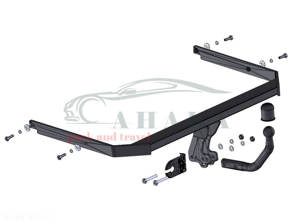 Hak Holowniczy Odkręcany Do Ford Focus Iii Hatchback 2011-2014 - 3