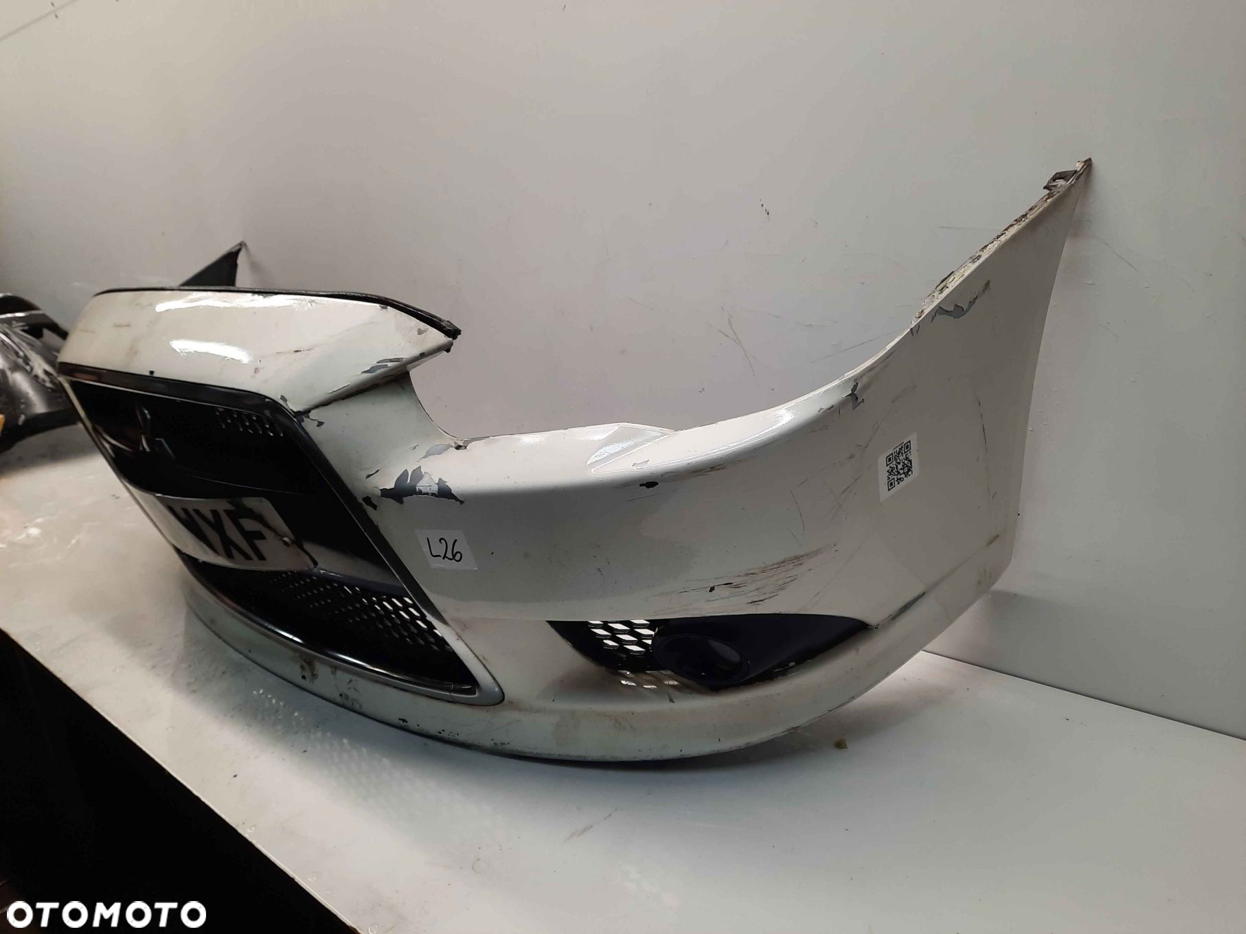 } ZDERZAK PRZÓD PRZEDNI MITSUBISHI LANCER X 8 VIII HALOGENY DO MALOWANIA ! - 3
