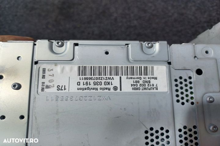 Radio cd 1K0035191D Volkswagen VW Passat B6 [2005 - 2010] wagon 5-usi - 4