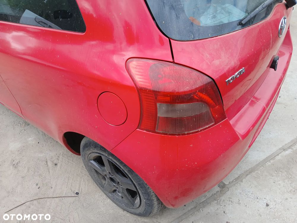 TOYOTA YARIS II 2 3P0 3D  maska pokrywa silnika klapa bagażnika zderzak lampa reflektor pas przedni - 5