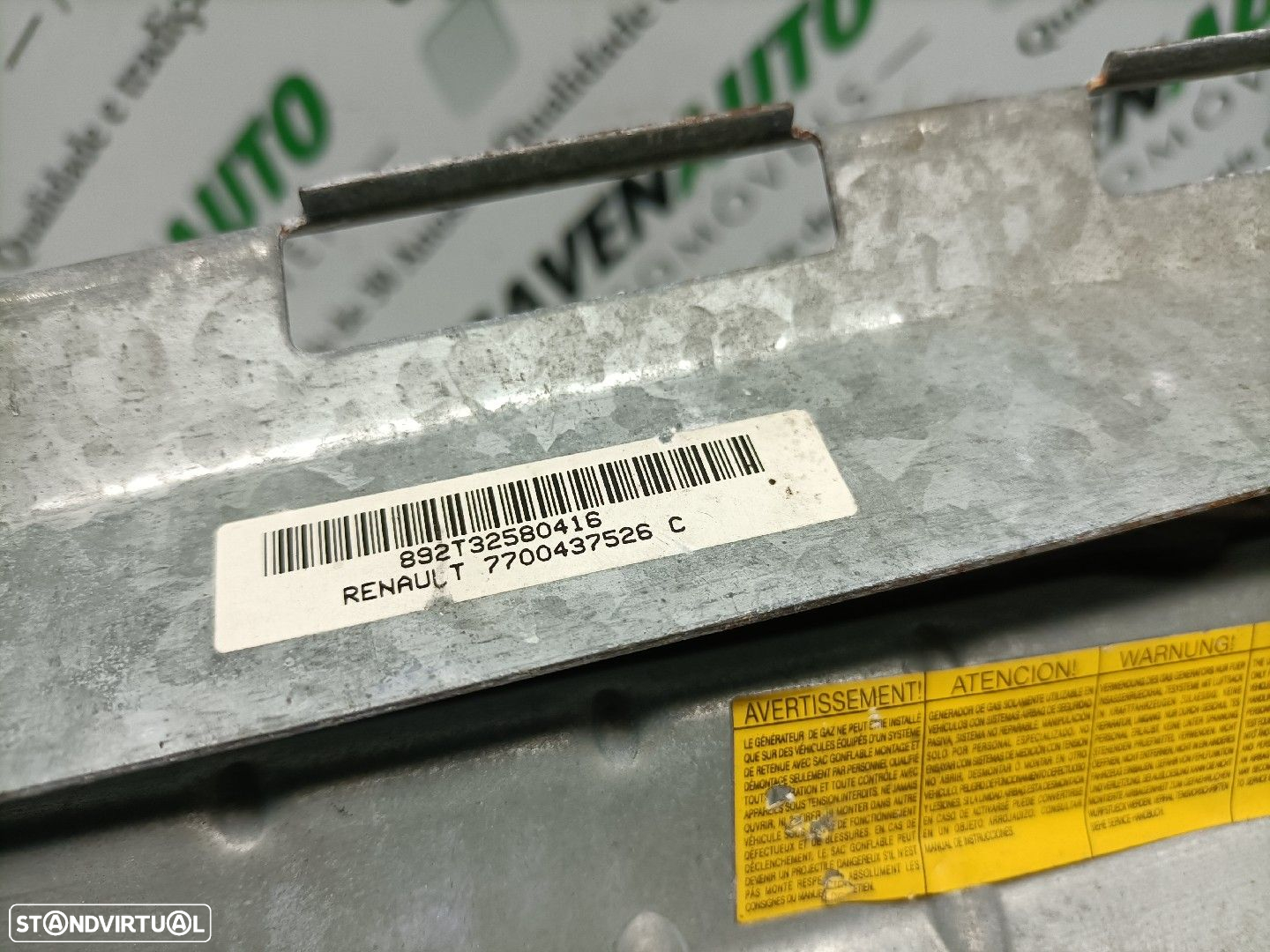 Airbag Passageiro Renault Clio Ii (Bb_, Cb_) - 4