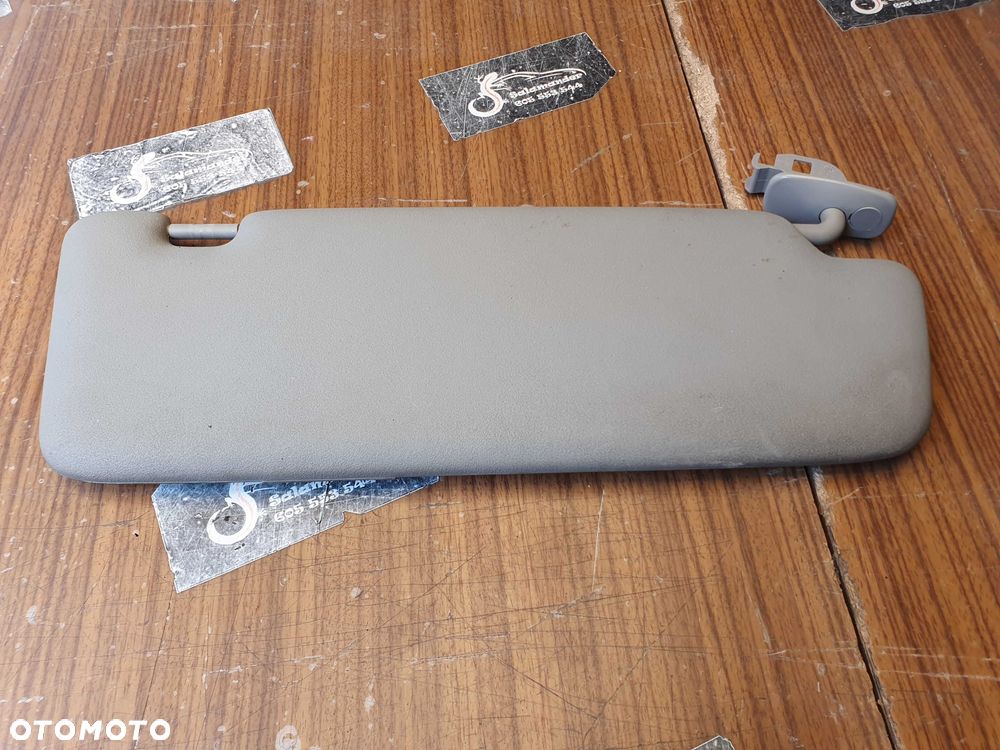 Daszek Lewy Słonecznik Oslona Przeciwsloneczna Platin Hell AUDI A4 B6 8E0857551/551A - 7
