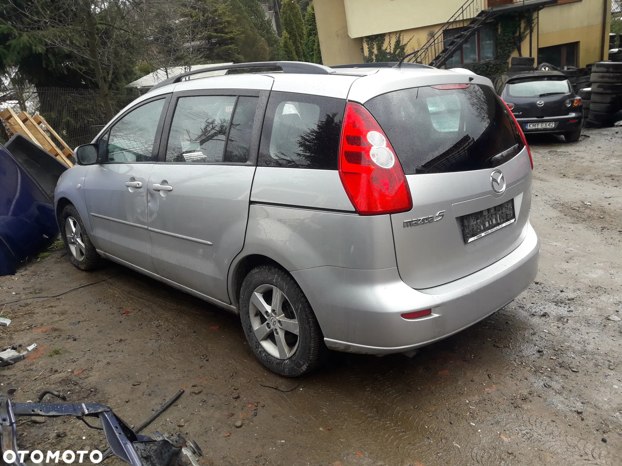 Mazda 5 05-10 CR Drzwi prawe lewe przednie przód tył błotnik pas szyba  w kolor 22V - 10