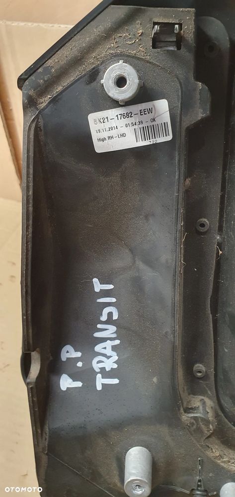 Lusterko zewnętrzne prawe elektryczne Ford Transit Custom MK8 8 PIN Europa - 10