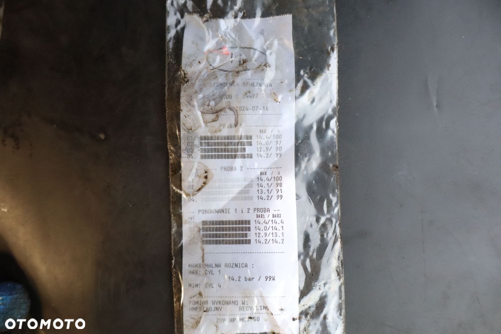 SILNIK  NISSAN JUKE I LIFT 1.6 115KM HR16 TEST - 2