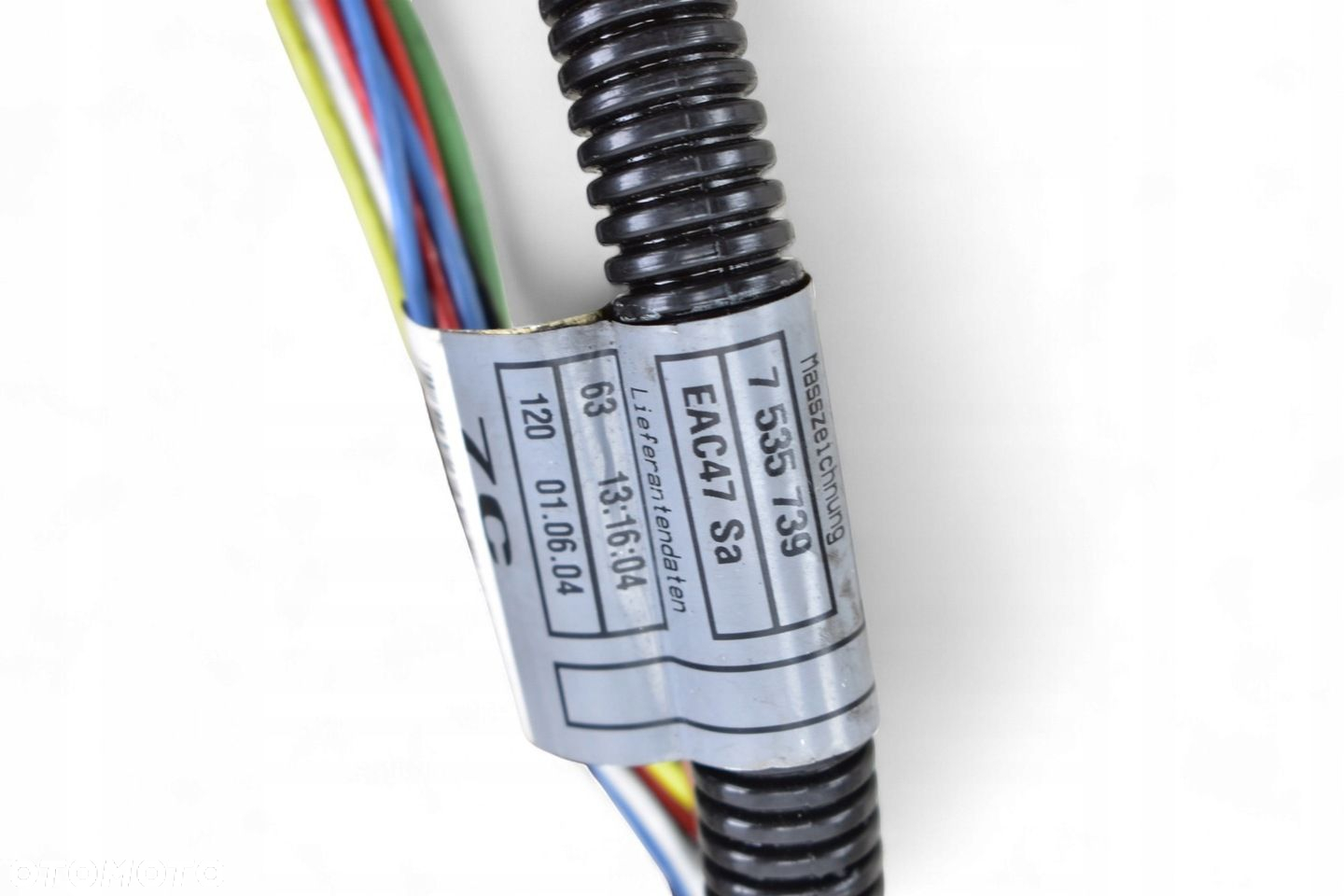 Wiązka Instalacja Silnika BMW E60 E61 E63 E64 4.4i V8 N62 03-07R 7535739 UK - 3