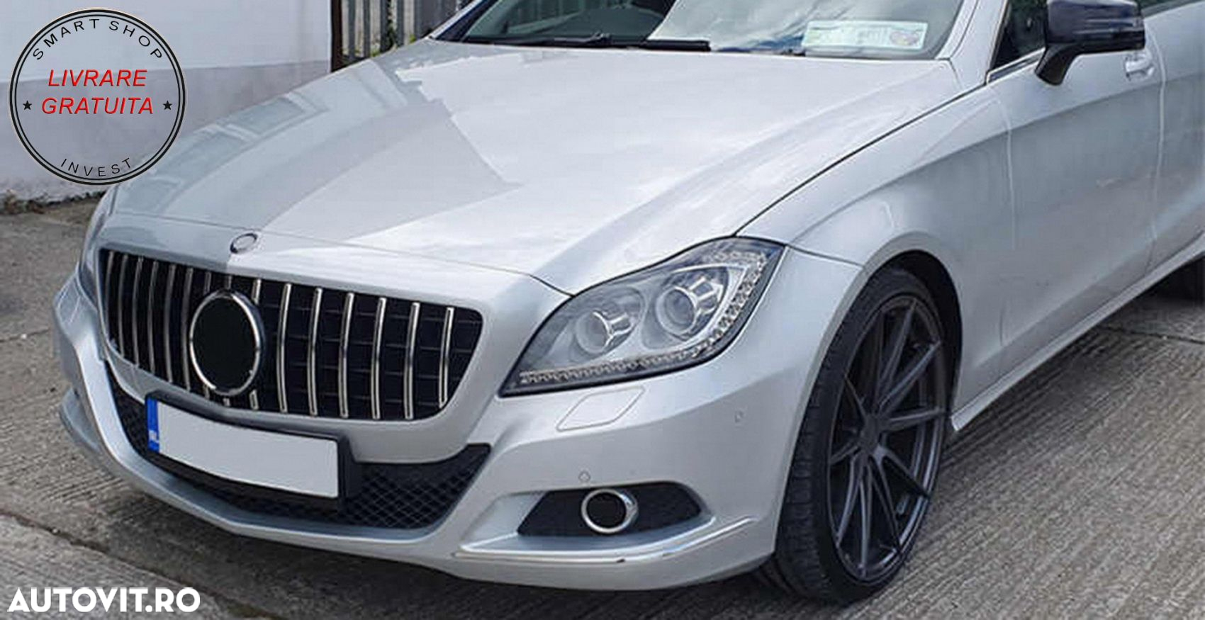 Grila Centrala Mercedes CLS W218 C218 (2011-2014) X218 Shooting Brake (2012-2014) - livrare gratuita - 10