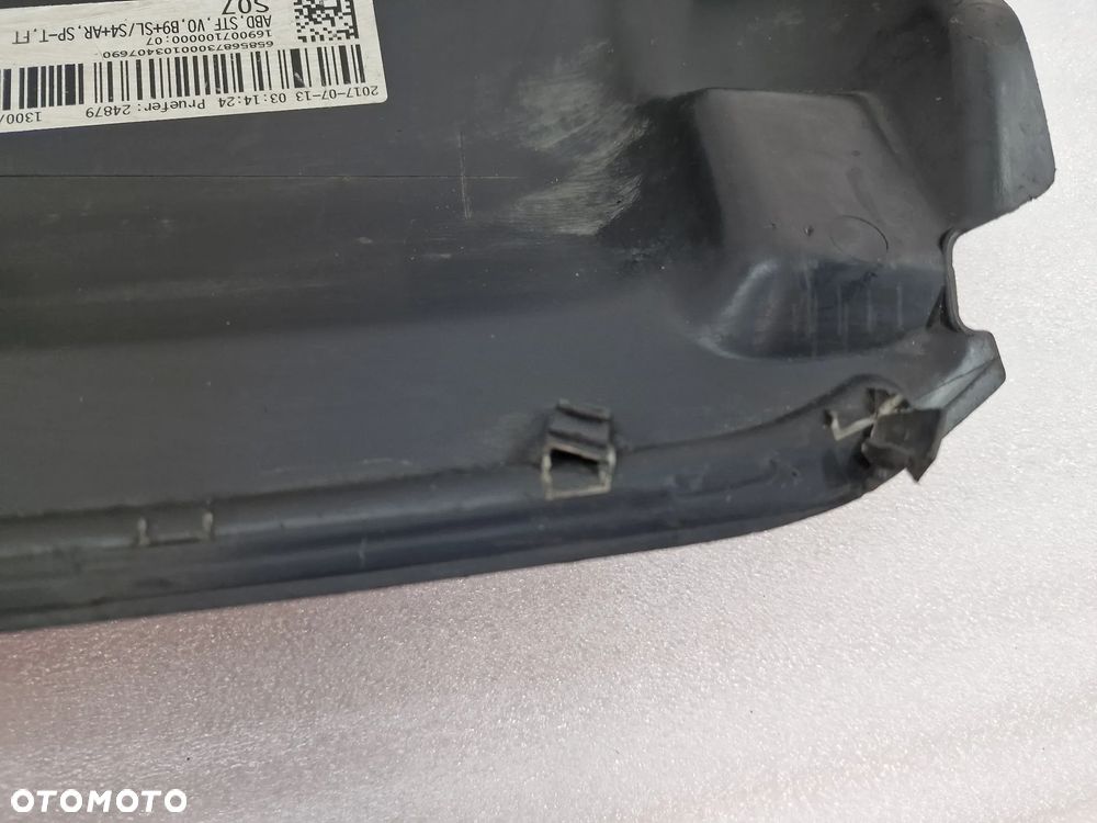 AUDI A4 B9 8W0 14- , LIFT 18- OSŁONA / NAKŁADKA PASA PRZEDNIEGO PRZÓD , NR 8W0807081 , 8W0807081F , NR AUKCJI OP80 - 6