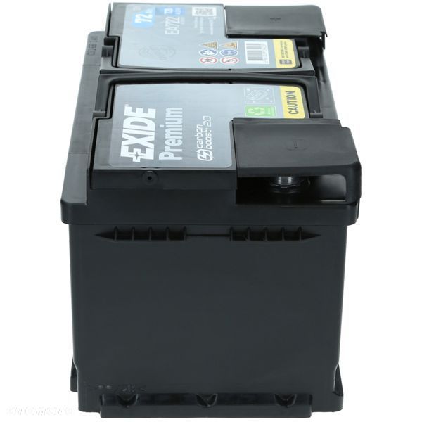 Akumulator Exide Premium 72Ah 720A EA722 P - 9