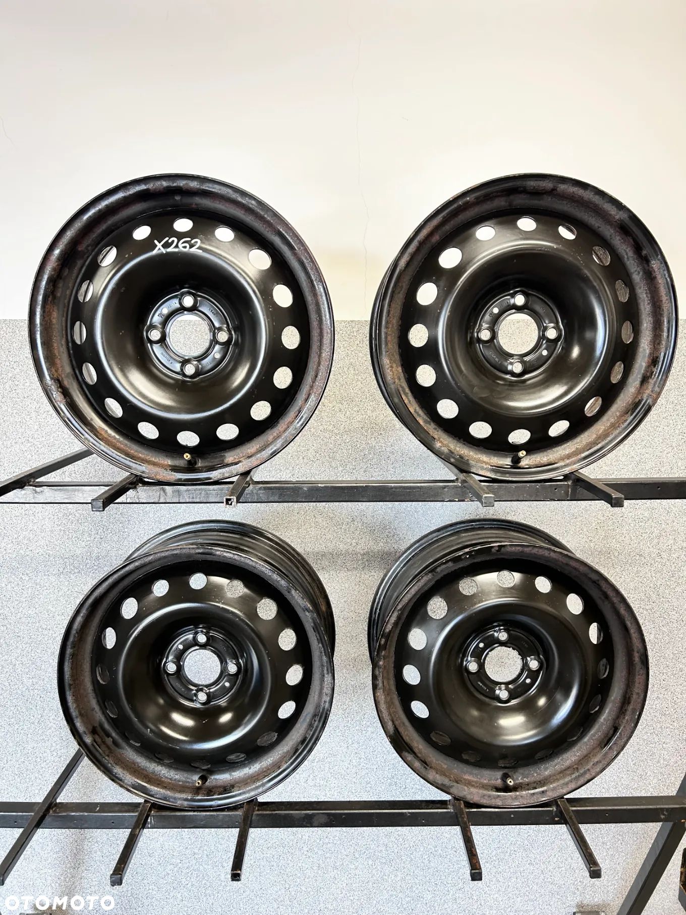 4 FELGI STAL. RENAULT CAPTUR, CLIO IV,V  16'' +TPMS  6,5J ET40  4x100 - 1