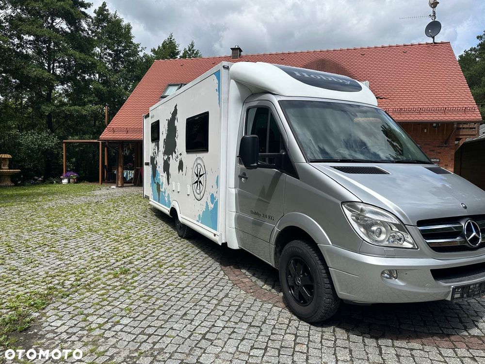 Mercedes-Benz Sprinter Kamper Półintegra Hobby - 13