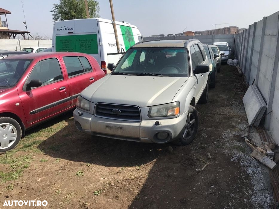 Subaru Forester 2004 motor ej20 92 kw bara fată far capotă aripă cutie - 6