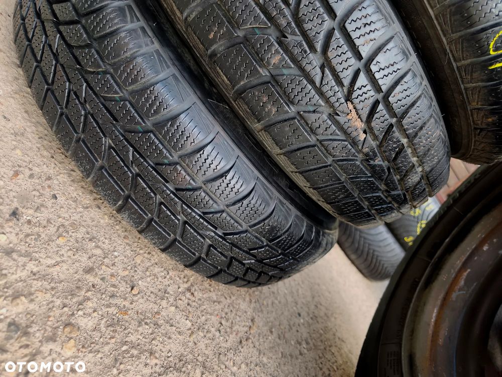 4x98 Felgi Stalowe Stal 13 Koła Zimowe Zima Opony FIAT SEICENTO CINQUECENTO UNO PUNTO PANDA LANCIA Y10 YPSILON SEAT IBIZA Łada Lada 155/80R13 HANKOOK WINTER I*CEPT RS 7mm Legnica ALU-RAD 155/80 - 6