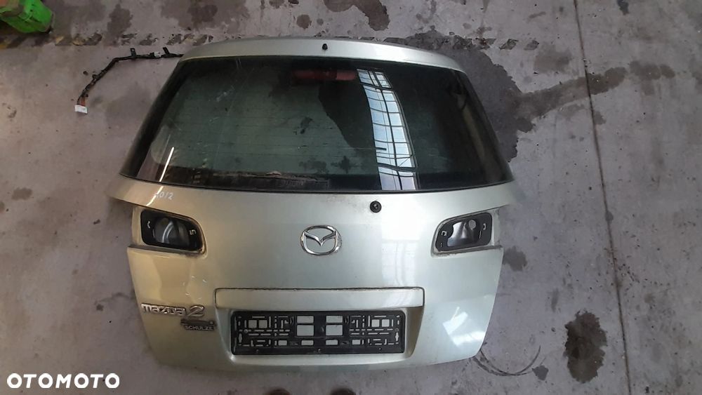 MAZDA 2 II KLAPA BAGAŻNIKA TYLNA TYŁ KOMPLETNA nr. 40/2 - 1