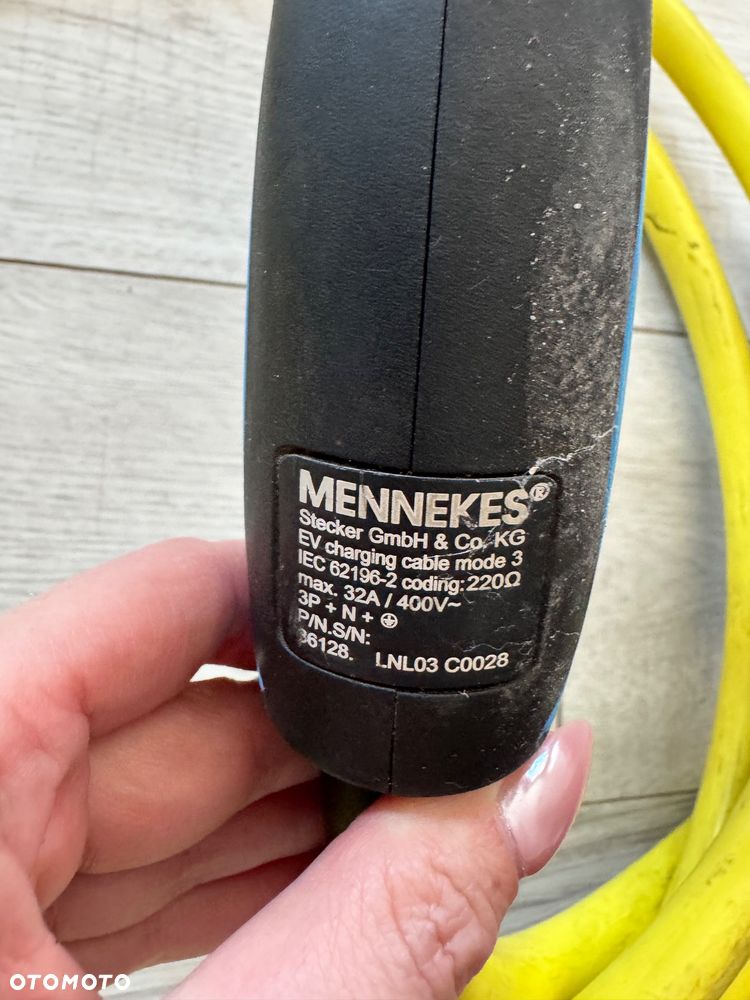 Kabel do Ładowania Samochodów AC TYPE 2 Type2 22kW 32A TESLA MENNEKES - 8