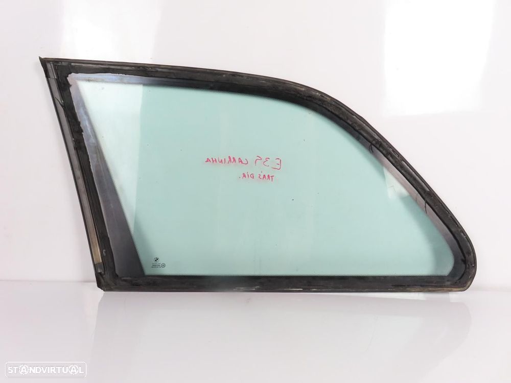Vidro fixo Direito/Trás/Lateral Usado / Original BMW 5 Touring (E39) - 3
