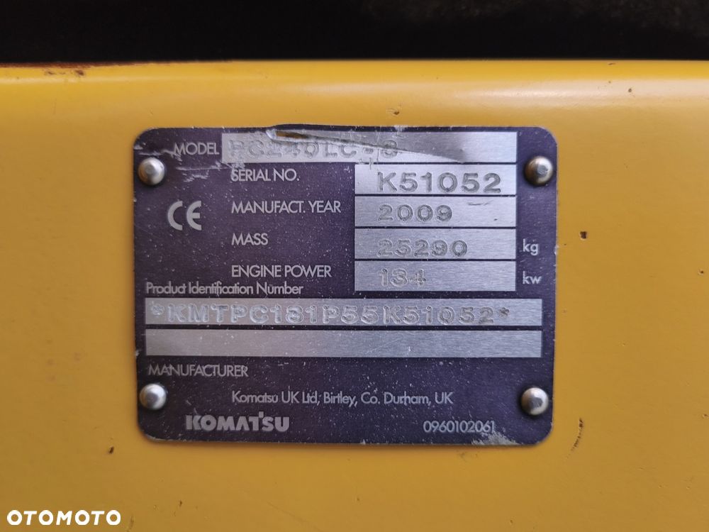 Komatsu PC240LC-8 - 10