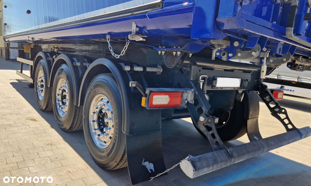 Schmitz Cargobull * WYWROTKA * KLAPO-DRZWI * ALUFELGI * OŚ POD * SUPER STAN * - 15