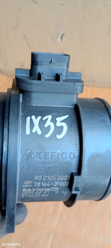 Przepływomierz powietrza Hyundai ix35 2.0 CRDI 28164-2F000 - 7