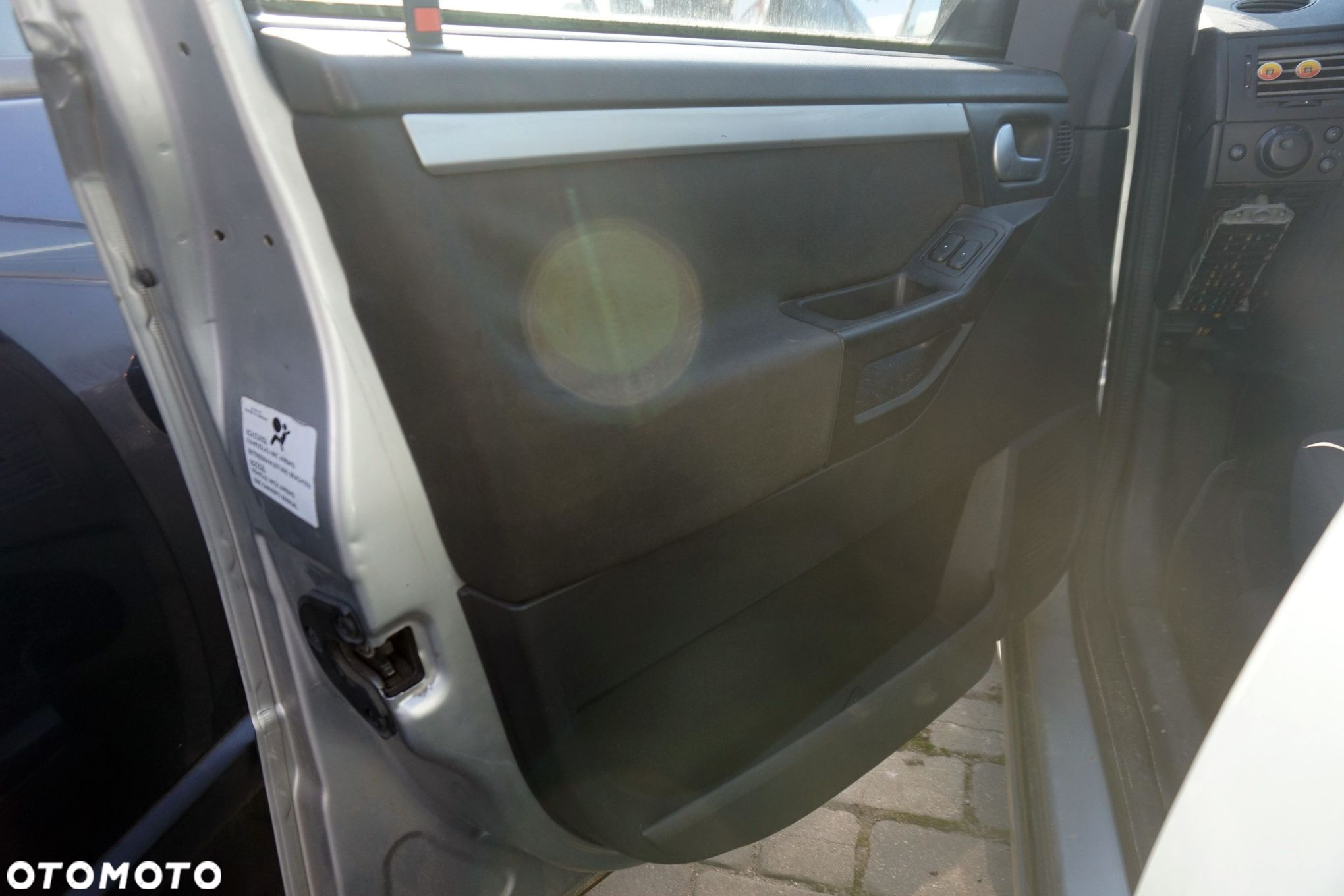 DRZWI PRZEDNIE LEWE MERIVA A Z157  SREBRNY OPEL 2003-2005 - 9