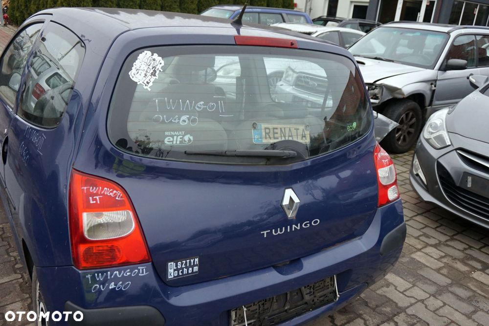 KLAPA BAGAŻNIKA TYLNA TWINGO II OV460  GRANATOWY RENAULT 2007-2014 - 2