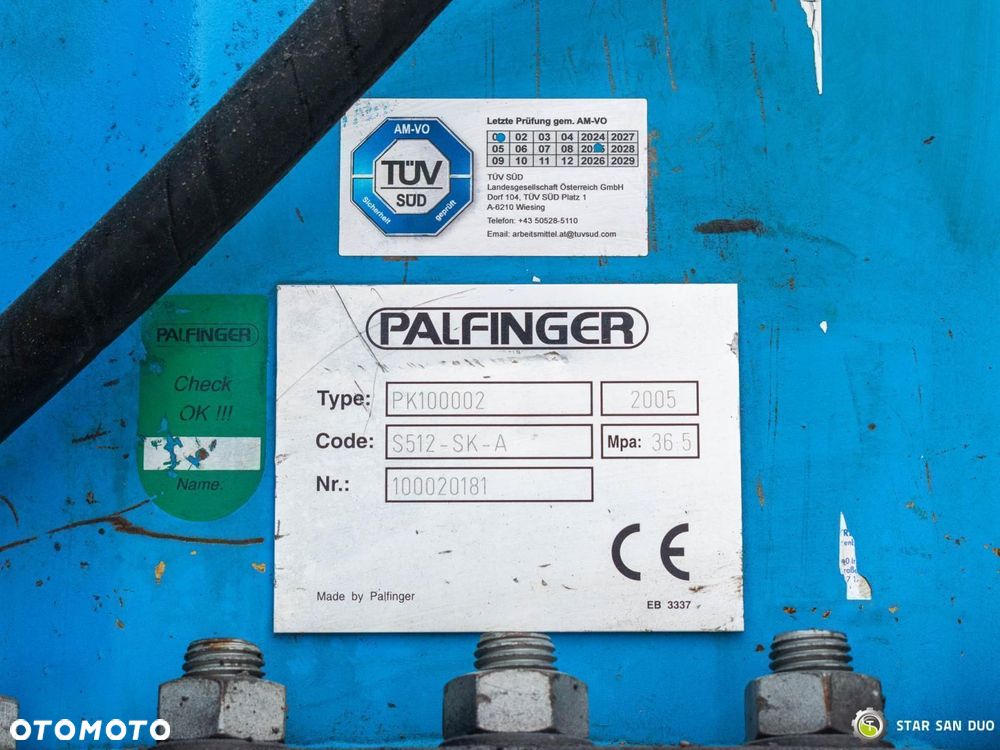 MAN TGA 41.480 8x8 PALFINGER PK 100002 HDS Żuraw Fly Jib Wciągarka - 24