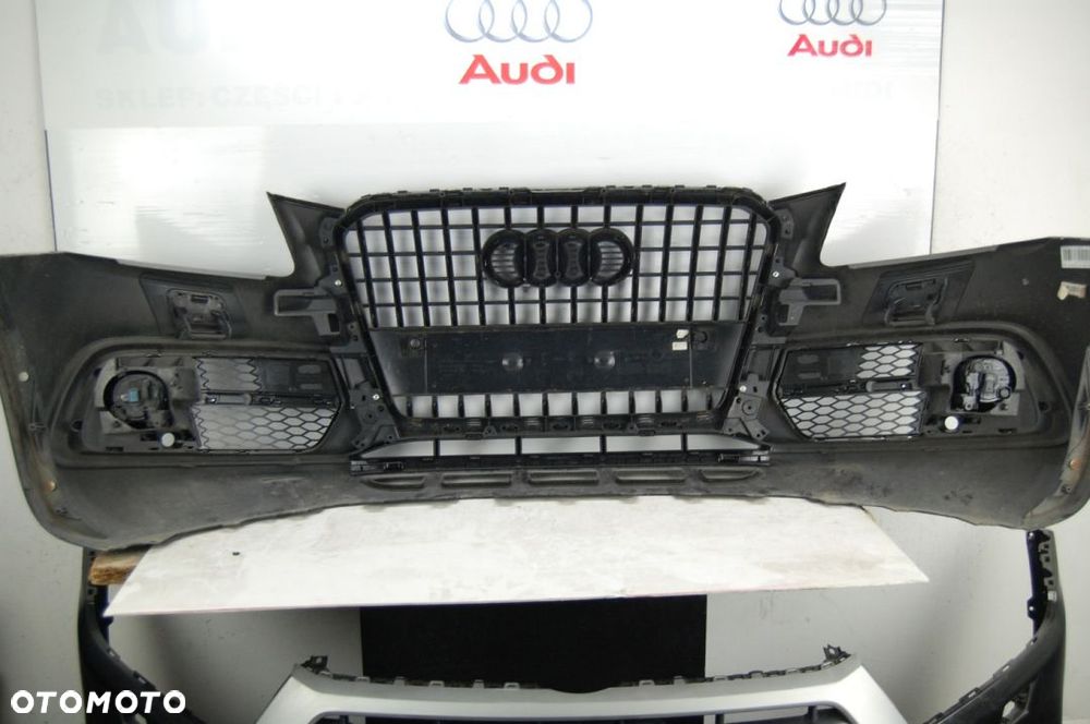 ZDERZAK AUDI Q5 S-LINE LIFT 2012-2016 BLACK 8R 8R0 - 4