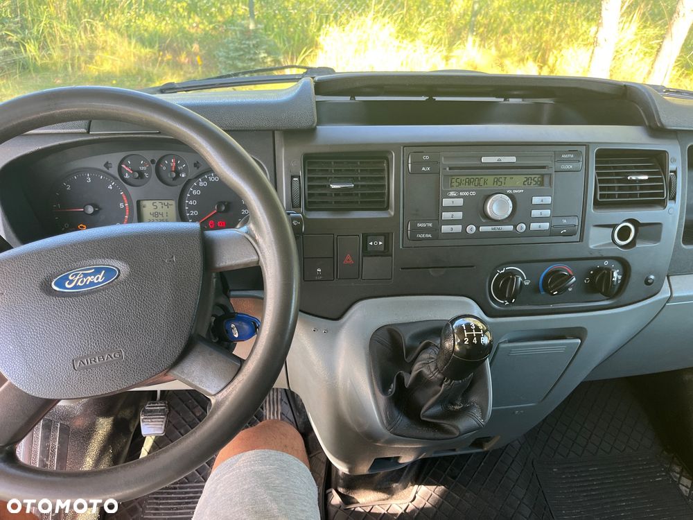 Ford Transit 2.2 L3H2 6-7 osób brygadowka 7 miejsc doka dubel kabina jak sprinter ducato - 8