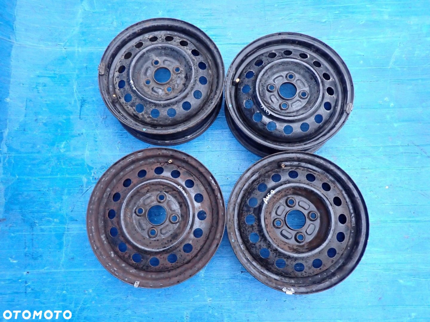 SUZUKI ALTO 09-FELGI STALOWE 14"x4.5J 4x100 - 1