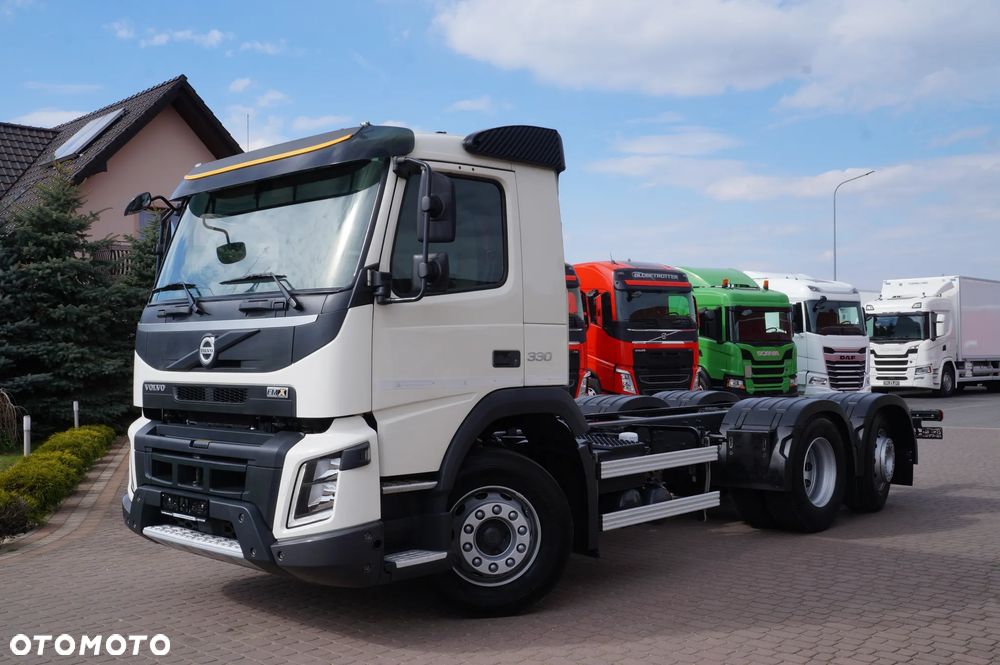 Volvo FMX FM 6X2 EURO 6 RAMA DO ZABUDOWY OŚ SKRĘTNA PODNOSZONA SCANIA - 4