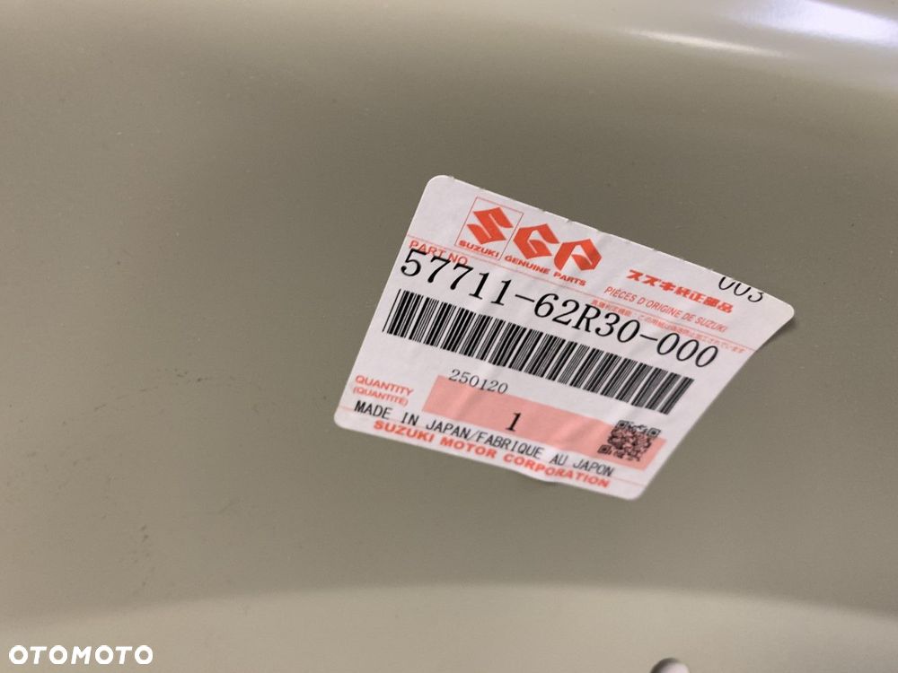 NOWY ORYGINALNY BŁOTNIK LEWY PRZEDNI SUZUKI IGNIS III 3 16-24 57711-62R30 - 6