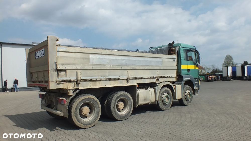 MAN MAN TGS  8X4 wywrotka 3-str  2016r, - 6