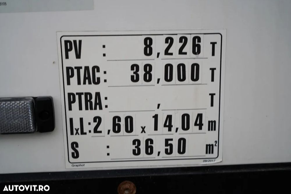 Krone CAMION FRIGORIFER KRONE / THERMO KING SLXi 400 / 2019 / DOPPELSTOCK / COȘ PENTRU PALEȚI / IMPORTAT - 27