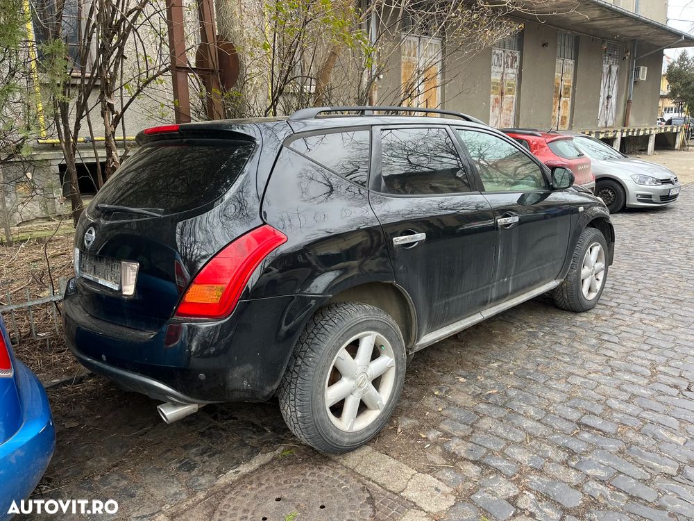 Dezmembrez Nissan Murano negru 2005 3,500 benzina cutie automata - 6