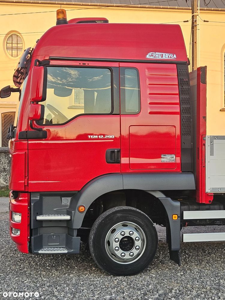MAN TGM 12.290 / 15.290 /  SKRZYNIOWY / AUTOMAT / SYPIALKA / CAŁY NA PODUSZKACH / 2019 / E6 / JAK NOWY / KLIMA POSTOJOWA - 7