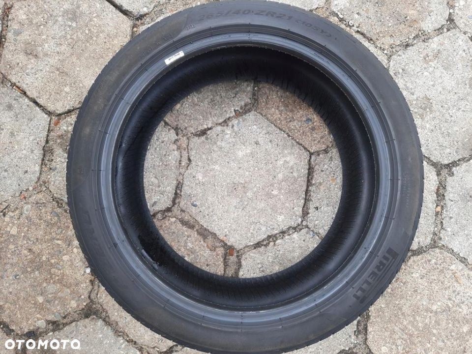 265/40R21 Pirelli PZero pojedynka opon lato 5,0mm - 4