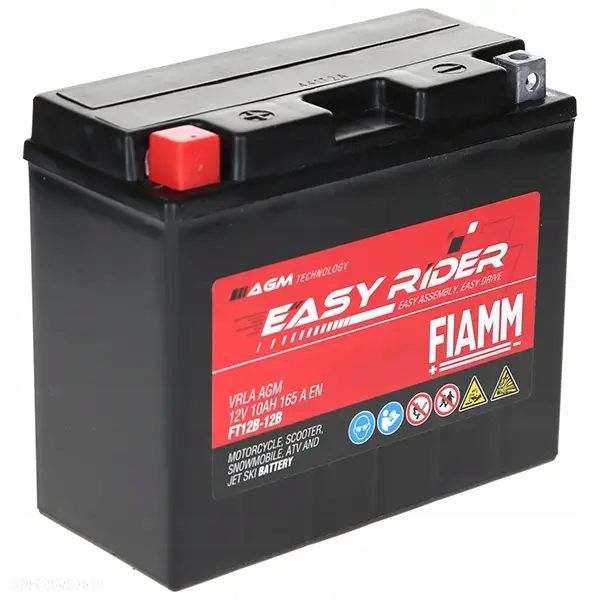 Akumulator Fiamm Easy Rider FTZ12B-12B 10Ah 165A 11471130 - 11