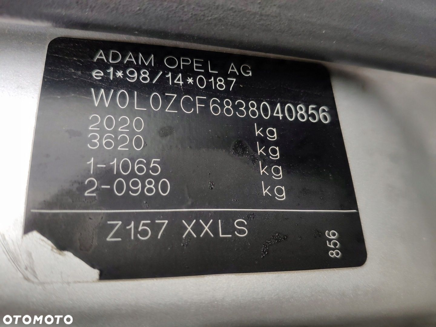 VECTRA C GTS 5D DRZWI TYŁ TYLNE PRAWE Z157 - 14