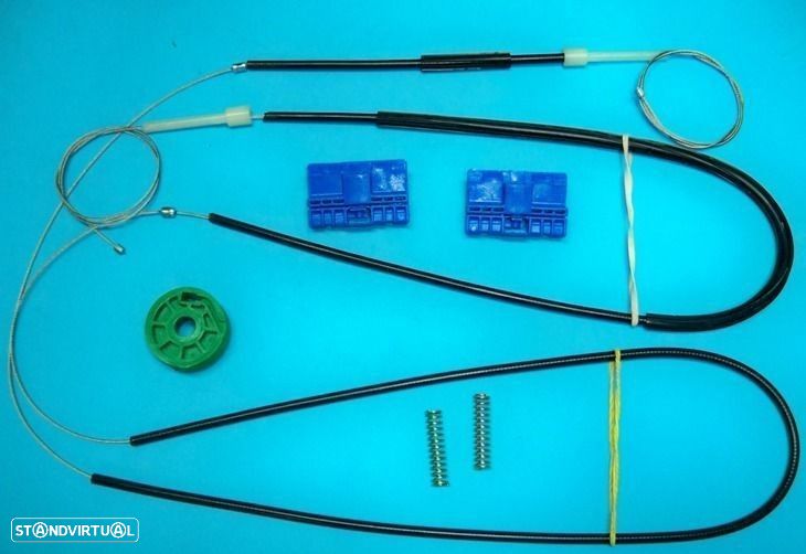 Kit reparação elevador vidros Audi A3 8L  (modelo 3 portas)   1996-2003  NOVO - 1