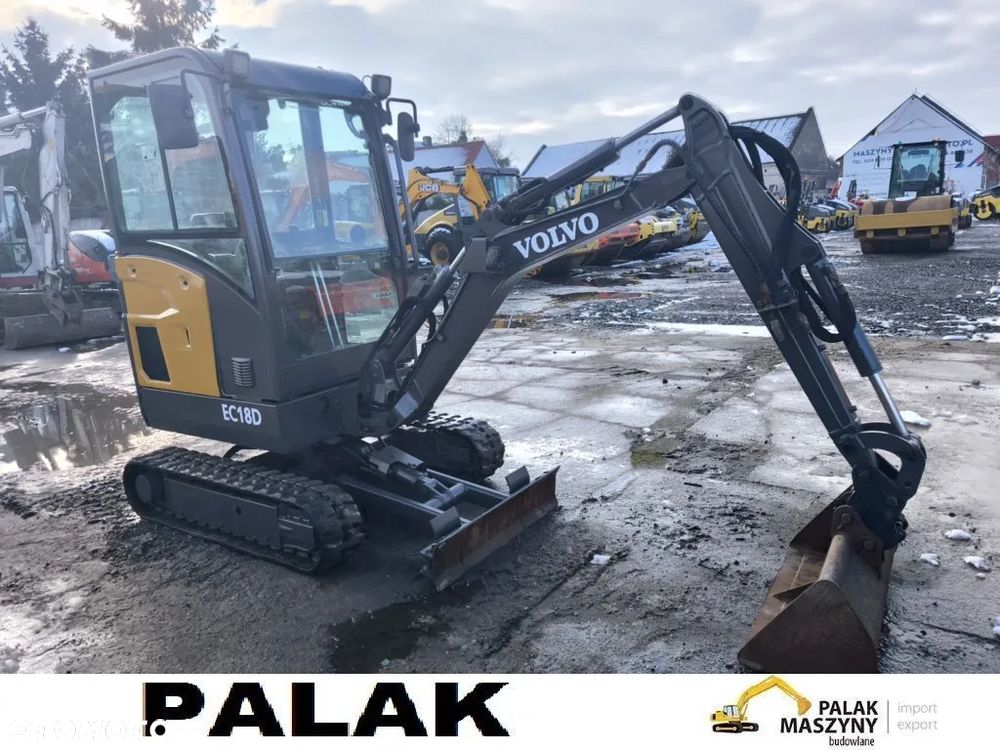 Volvo Mini koparka  VOLVO  EC 18  , 2020 rok - 5